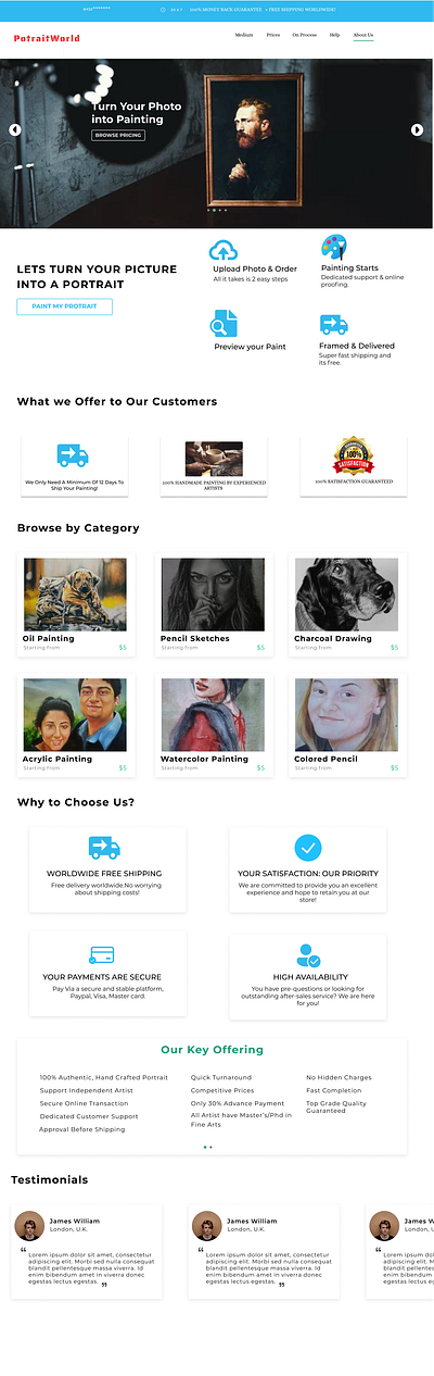 Landing Page UI Design. app branding design designer figma illustration illustrator logo music ui uidesigner uiux user userexperience userinterface ux uxdesigner uxworld vector xd
