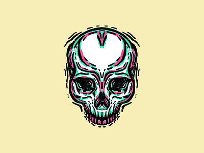 Skull Illustration branding design icon illustration logo vector