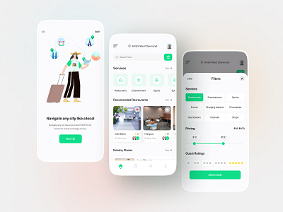 Portfolio || Travel App 2022 2022 trend business clean interface ios ios app minimal app mobile app popular shot portfolio portfolio ui product product design tour travel travel app typography uidesign ux design