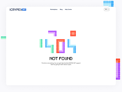 404 Page NFT 404 avax binance btc financial nft