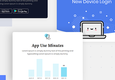 Starto - Monthly Analytics Email Design analytics chart data design email design email template graph report saas statistics ui ux