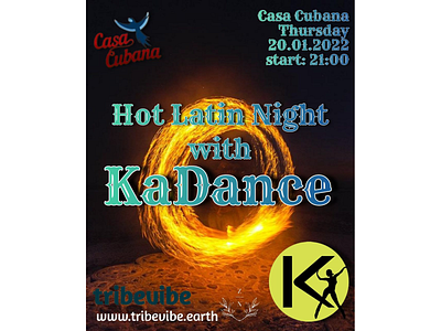 KaDance Party flyer bachata design figma figmaflyer flyer flyer design graphic design kizomba part flyer party salsa social party