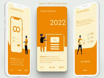 Daily UI #023 Onboarding animation app branding dailyui design figma graphic design illustration interface logo sketch ui uidesign uiux uxdesign uxui