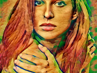 Gorgeous abstract branding design digital art icon illustration logo mona lisa motion graphics museum painting typography ui ux vector wallpaper