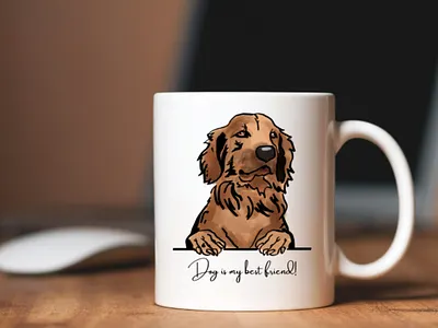 Watercolor Dog Breeds Clipart animation branding bundle design illustration logo template typography ui ux vector