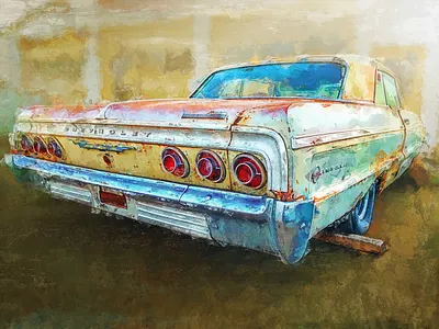 Impalla Illustration automotive design illustration