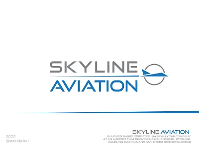 Skyline Aviation aviation brand brand identity branding design icon illustration logo skyline ui vector