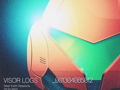 Near Earth Sessions fan art gaming illustration metroid music nintendo playlist prime samus space