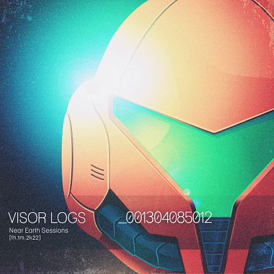 Near Earth Sessions fan art gaming illustration metroid music nintendo playlist prime samus space