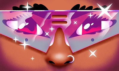 👀 character procreate sunglasses