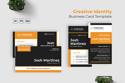 Creative Identity Business Card business card corporate identity graphic template