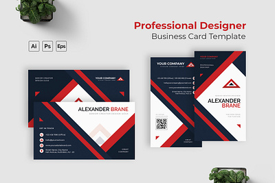 Professional Designer Business Card business card graphic template