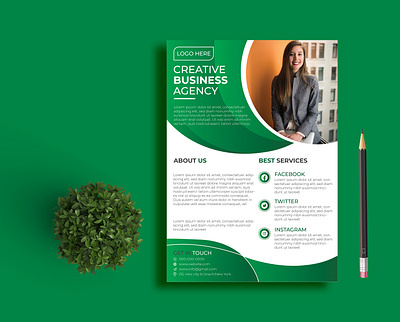 Corporate Flyer Design Template ai design flyer design flyers marketing flyer psd template template design