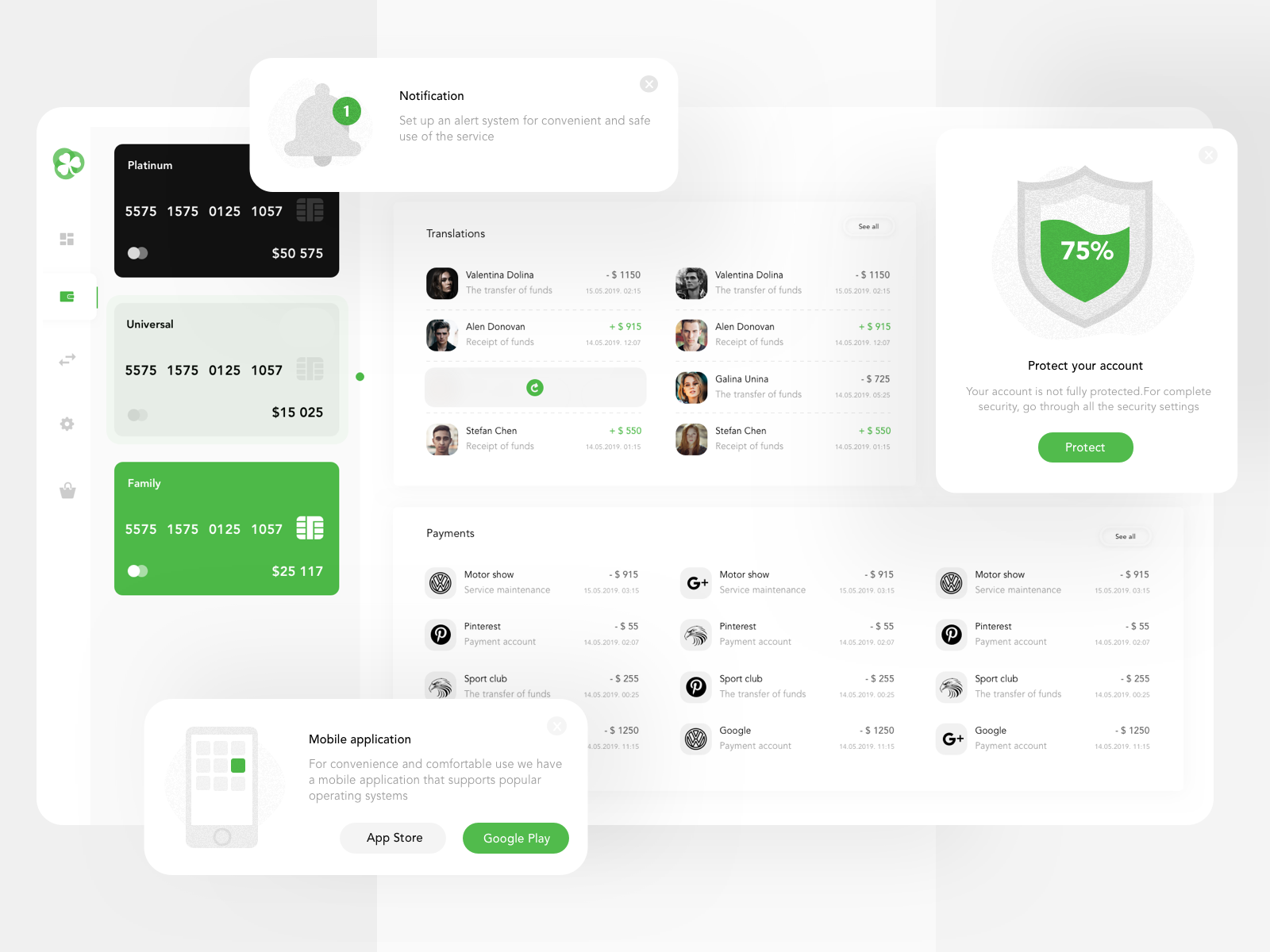 Example of Full Stack Product Design Monthly 
