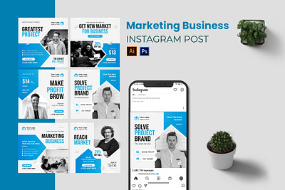 Marketing Business Instagram Post graphic template instagram instagram post instagram template