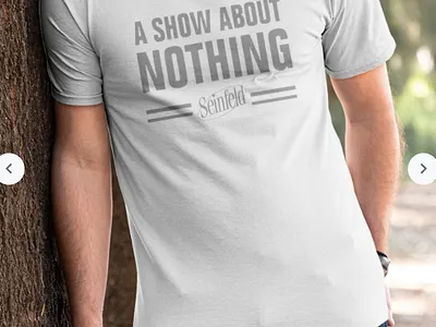 Seinfeld A Show About Nothing shirt seinfeld