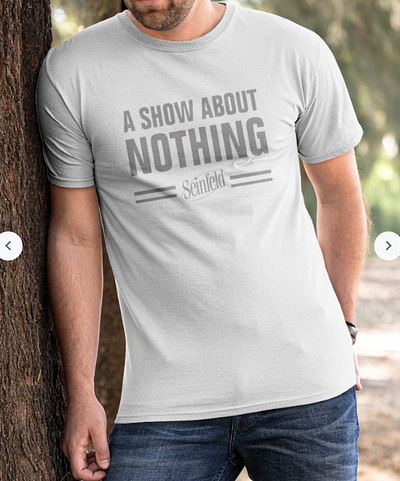 Seinfeld A Show About Nothing shirt seinfeld
