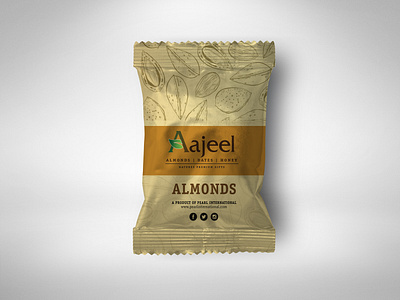 Aajeel Dry fruits Package Design animation branding design graphic design illustration logo typography