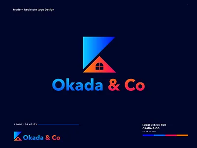 Modern Realstate Logo Design branding business logo design illustration logo logo design minimalist logo modern logo ui vector