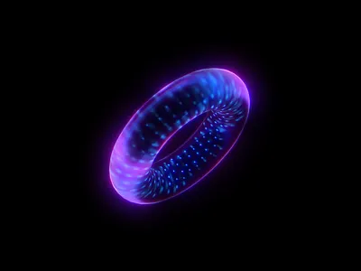 Future Process 001 3d animation artificial branding crypto data digital graphic design hologram holographic identity industrial logo motion design motion graphics neural nft render ui