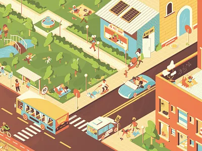 Illustration for IBASA branding digital illustration dog illustration isometric packaging pet