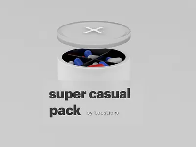 Boosticks box version 2.0 / 3d render 3d 3d art box cinema4d design package pills