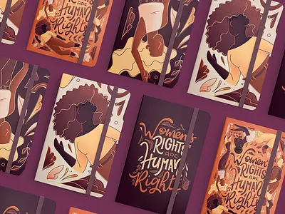 Women's Rights are Human Rights Project advertising illustration design digital illustration feminism flat illustration illustration woman women