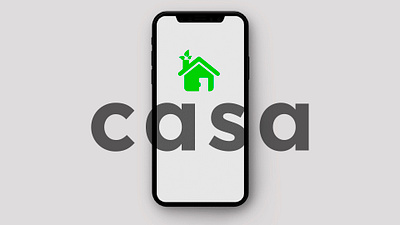 Real estate app design icon logo