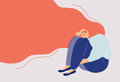 Illustration of a girl design graphic design illustration