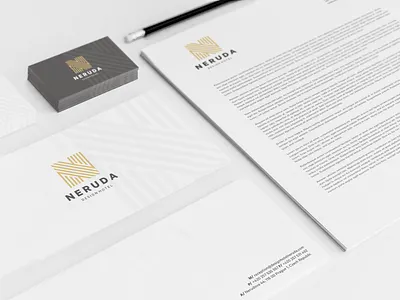 Logo & Branding / NERUDA DESIGN HOTEL branding corporate identity design graphic design identity logo logo design print vector visual identity