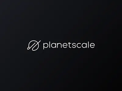 PlanetScale Identity branding logo vector