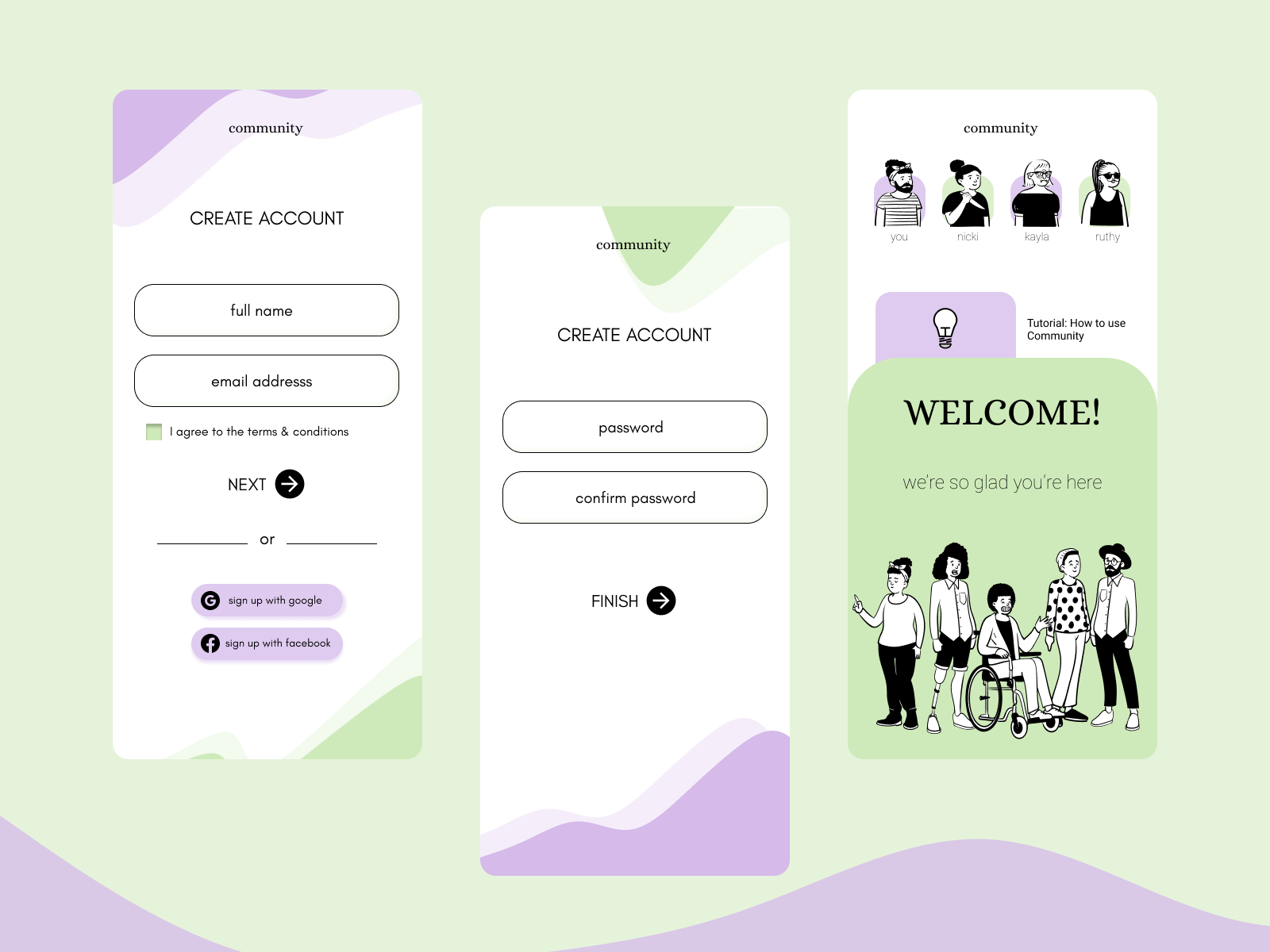 Example of Community: Fully Inclusive Social Media for Social Good