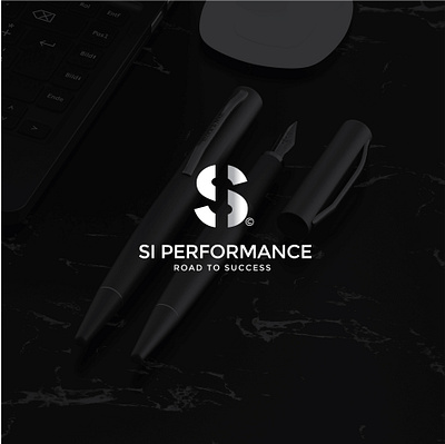 Logo for SI Performance branding design logo typography vector