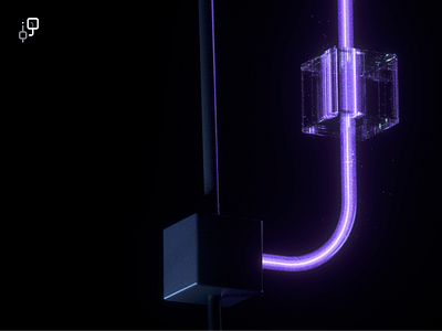 Branch visualization 3d c4d octane render