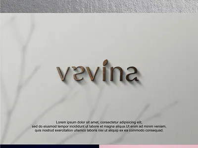 Cosmetic beauty branding logo
