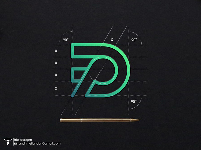 DP Monogram Logo brand