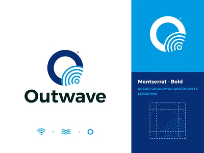 Outwave - Brand Identity 3d animation brand branding design designlogo graphic design graphicdesign graphicdesigner graphics illustration logo motion graphics ui