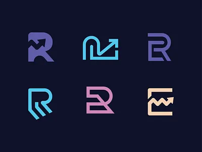 ER logo collection er finance icon letter logo lettermark logo logo collection logo mark logodesign logoinspiration logotype monogram logo technology