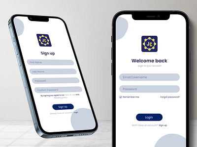Sign In and Sign Up Pages join login login page product ui ux