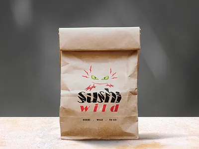 Sushi Wild agressive app awesome axolotl branding colorful combination creative design fashion graphic design illustration logo playful sea simple typography ui ux vector