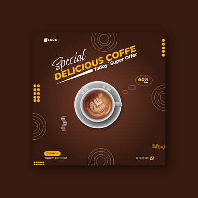 Banner Food branding graphic design
