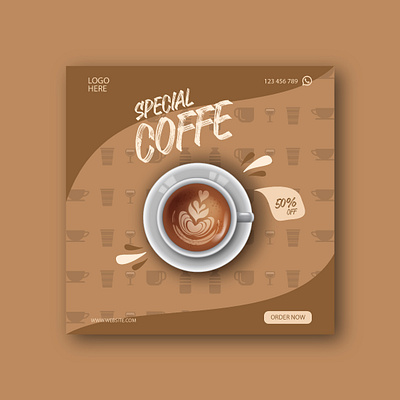Banner Food branding graphic design