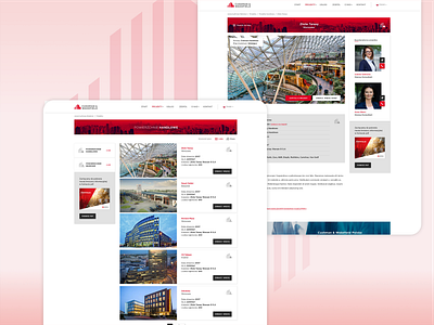 Cushman & Wakefield agency business cushman cushman and wakefield cushmanwakefield design developers graphic design illustration mdevelopers real estate ui ui design ux ux design web web development website website design website development