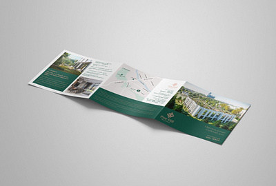 Triflet for clubhouse in Almaty booklet bro printdesign