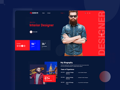 Bizeye | Multipurpose Business WordPress Theme cv graphic design portfolio responsive resume theme ui ui design v card website design website development wordpress development
