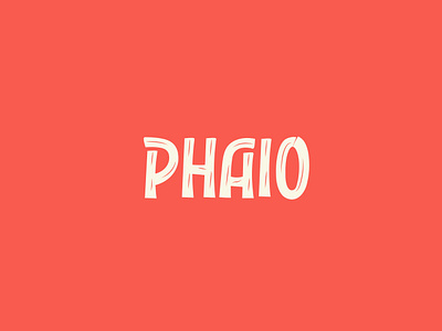 Logo design for Phaio branding design graphic design logo typography vector