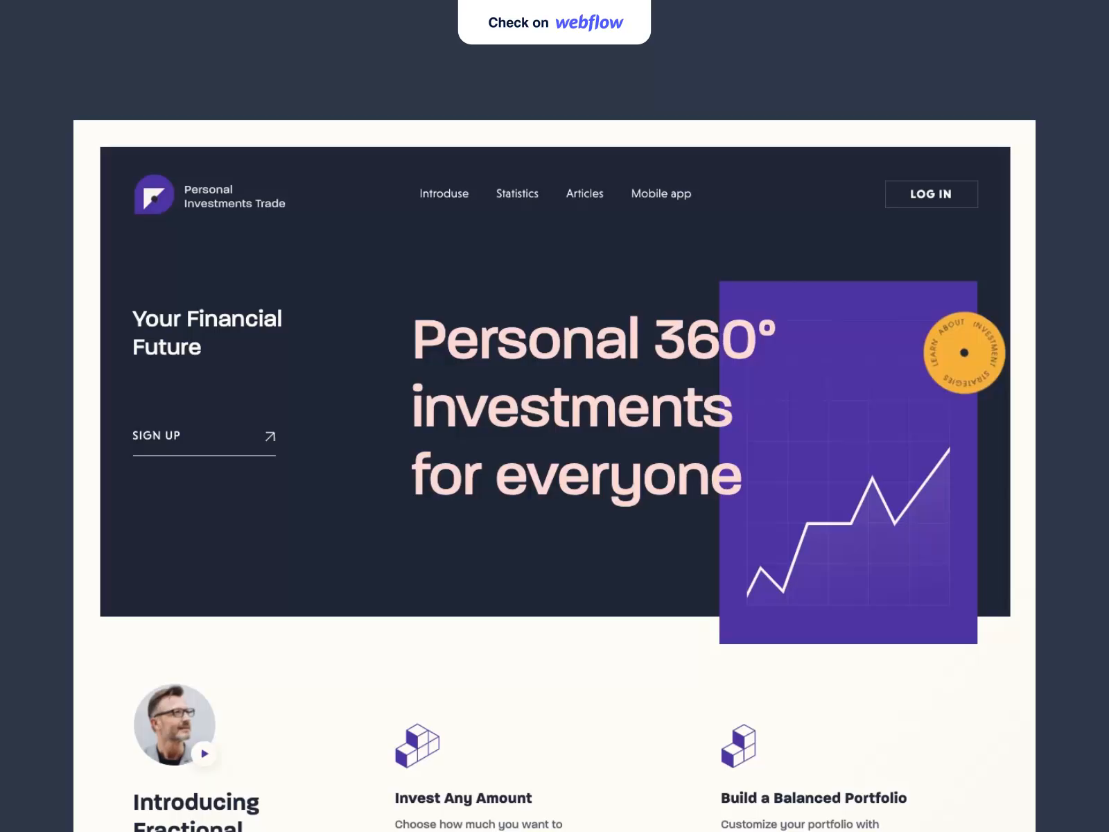 Example of Website Design & Development