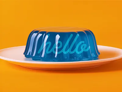 don't be jelly font curvy font font font design jelly modern font script