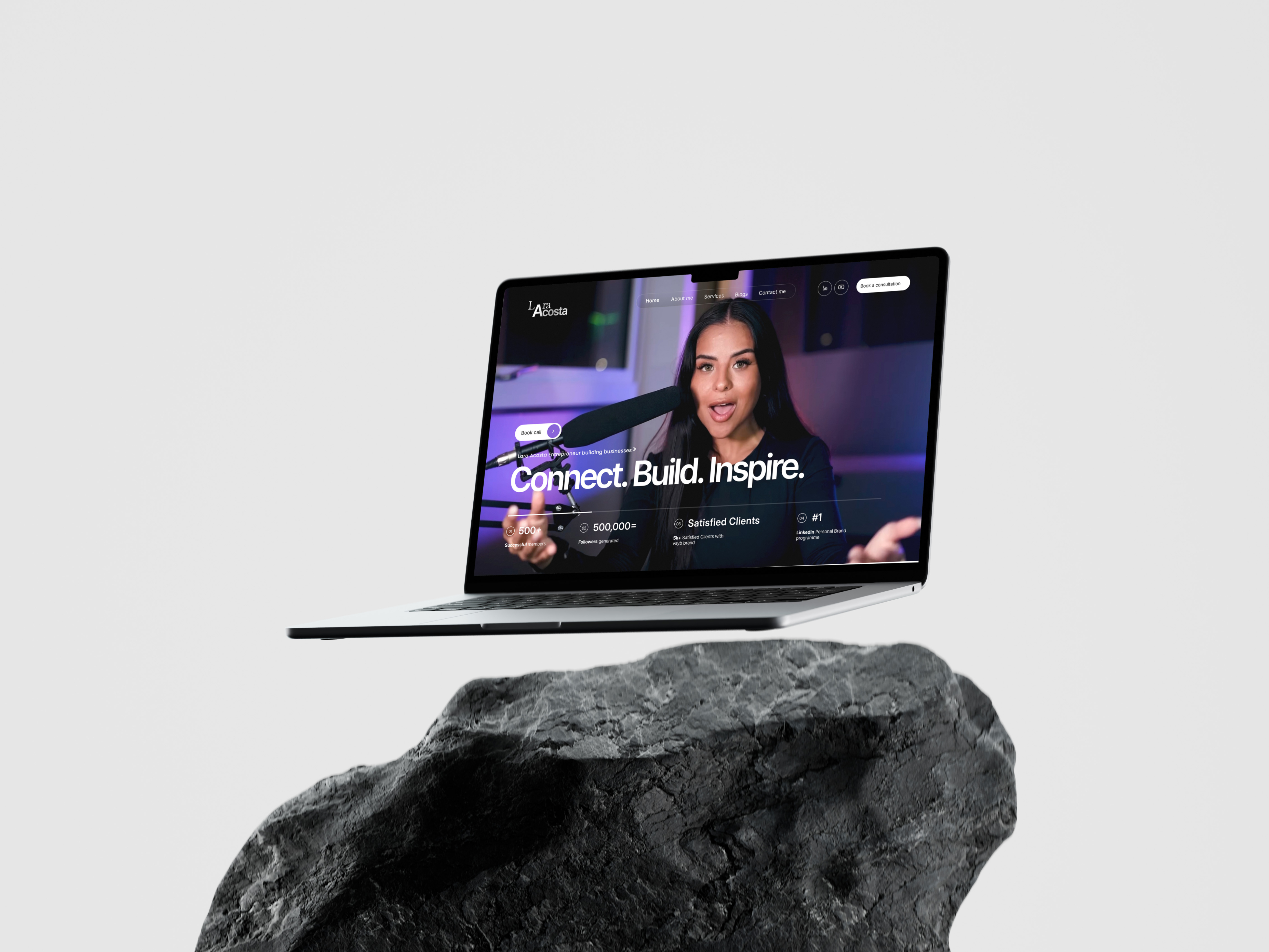 Example of Consultancy Website Design