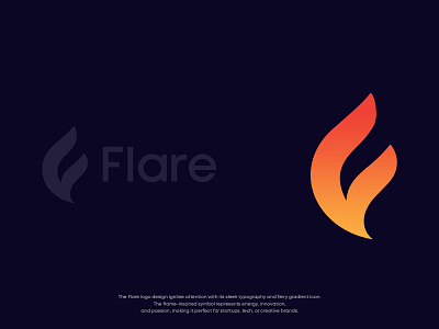 Fire Logo Design - F Logo Design app icon branding creative identity f logo f logo design fire icon fire logo logo logo concept logo design modern logo tech logo